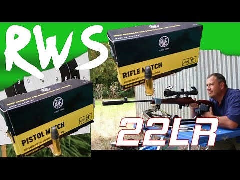 RWS rifle & pistol Match 22lr