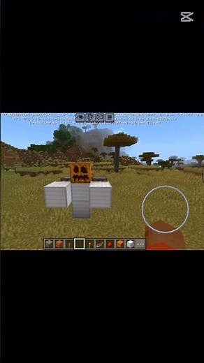 How to Make a Dancing Iron Golem in Minecraft – Easy Redstone Tutorial!#minecraft #shorts