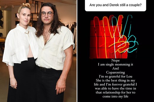 Rumer Willis declares she’s ‘single mom-ing it’ after Derek Richard Thomas split 1 year after welcoming daughter