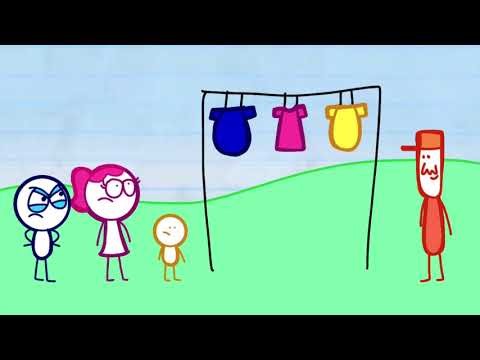 Pencilmation - wet clothes to dry scene (v2)