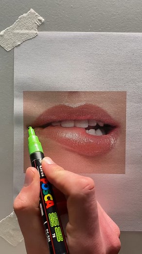 1.8M views · 8.5K reactions | Easy Way To Draw The Lips #pencildrawing #asmr #howtodraw #drawingtutorial | Graphite Flow | Facebook