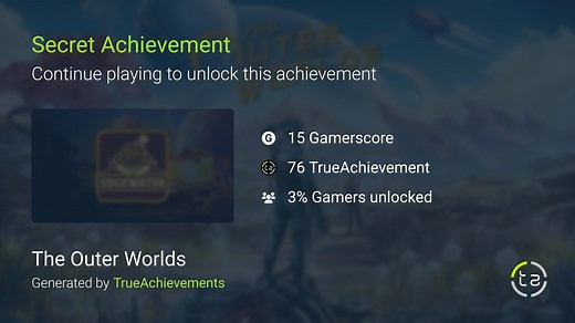 Mightier than the Sword achievement in The Outer Worlds