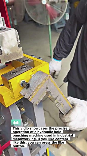 Hydraulic Hole Punching Machine