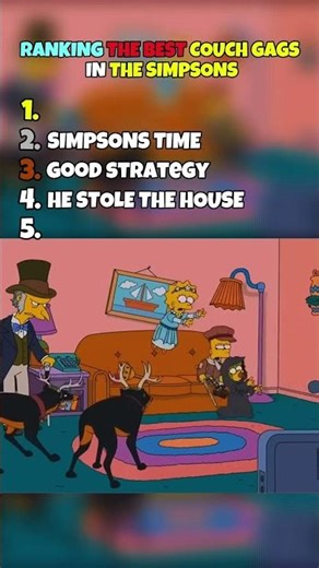 Ranking The Best Couch Gags In The Simpsons