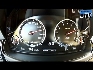 2013 BMW M6 Coupe (560hp) - 0-270 km/h acceleration (1080p FULL HD)