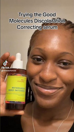 Trying the Good Molecules Discoloration Correcting Serum