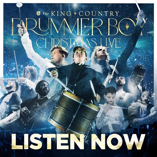 4.6K reactions · 175 shares | ’Tis the season…. #ADrummerBoyChristmas LIVE (The Album) is now yours for the listening! May it serve as a soundtrack to your holiday season.  [A DRUMMER BOY CHRISTMAS: The Cinematic Concert Experience in theaters for one week only, Dec. 5-12! ❄️] | for KING & COUNTRY | Facebook