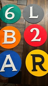 Here’s how I created the NYC @mta subway line signs for Nas’s NYC/HIP HOP themed nursery 🗽🚕🎤🎶 Daddy & both sisters all helped put these together ☺️ I purchased everything from @hobbylobby ✨ Supplies needed… • Large plywood Circles • Wooden Letters/Numbers (whatever train lines you choose to do) • Paint brushed • Brushes (to evening distribute glue) • Acrylic Paint • E6000 glue #explorepage #nursery #nyc #hiphop | Viva Glam Kay