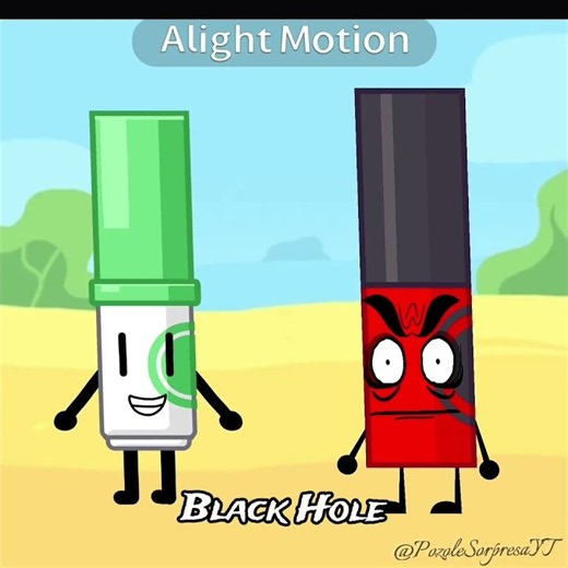 BFDI: TPOT 23: Black Hole! #fypシ #bfdi #tpot #animation