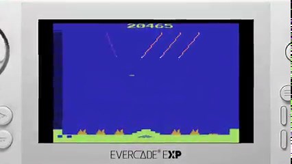 Have you played Atari today? The excellent 2600 version of Missile Command is on the very first Evercade cartridge: Atari Collection 1! Find out more: https://evercade.co.uk/cartridges/atari-collection-1/ | Evercade