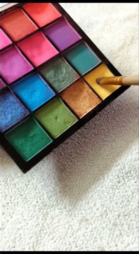 Pink red eye makeup 💕♥️ #eyemakeup #ytshorts