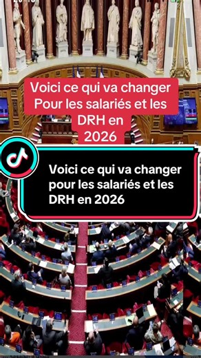 Changements pour les salariés et DRH en 2026