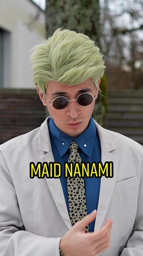 Maid Nanami: Anime Costume Inspired by Jujutsu Kaisen Characters