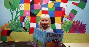 See the new Elmer the Elephant exhibition in Newcastle
