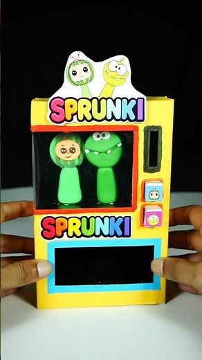 Cocomelon x Om Nom Sprunki OC Phase 4 Mini Vending Machine #sprunki #diy #papercraft #craft