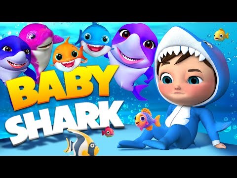 Baby Shark Happy Splash Song - Baby Songs - Nursery Rhymes & Kids Songs - Little Baby Angel