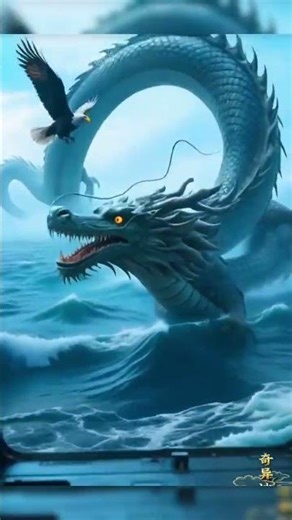 Viral🔥 Real or AI? Dragon Snake Mystery Solved! 😱#AIvsReal #DragonSnake #ViralContent #Shorts