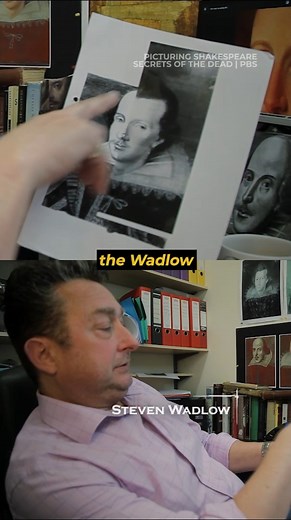 Can AI help prove that Steven Wadlow's portrait is indeed Shakespeare himself? Stream “Picturing Shakespeare” from Secrets of the Dead now on the PBS app! | PBS
