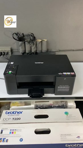 วิธีล้างหัวพิมพ์ Printer Brother DCP-T220 และ DCP-420W