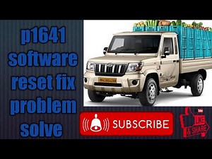 p1641 fix software reset starting problem solve #08