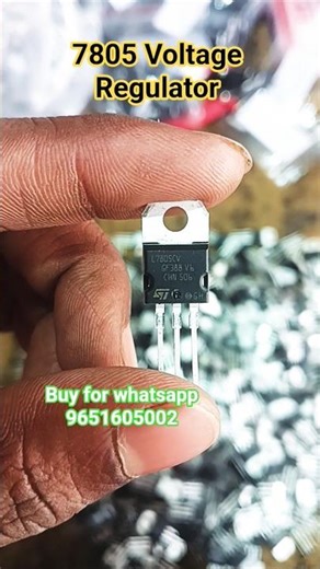 L7805 Voltage Regulator #powertak