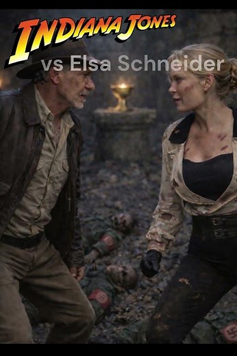 Indiana Jones vs Elsa Schneider REUNION