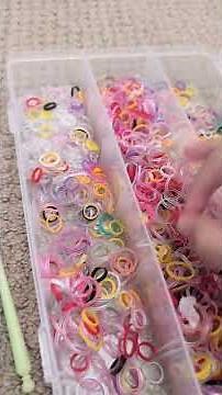 how to make a rainbow loom bracelet for beginners #cute #beanieboos #rainbowloom #crochet #bracelet