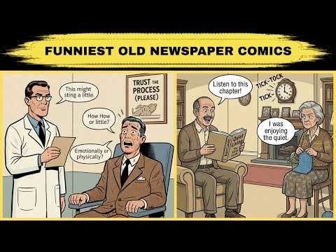 Funniest Old Newspaper Comics You’ll Love Instantly 😂 | Classic Cartoon Compilation Part 19