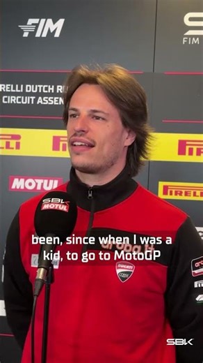 Nicolo Bulega gives a glimpse on how his future might look like 🗣️ | 2026 #DutchWorldSBK 🇳🇱