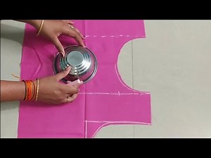 Very easy and beautiful boat neck blouse design cutting and stitching /blouse designs