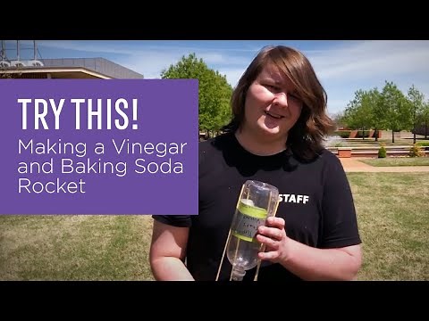 Try This: Make a Vinegar and Baking Soda Rocket | #SMOatHome