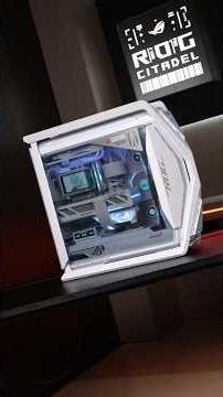 ASMR White ROG Hyperion PC Build 🎧✨ (Calm & Aesthetic)