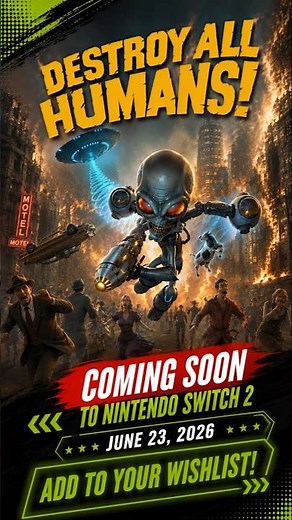 Destroy All Humans! Returns on Switch 2 – Worth Playing? 👽🔥
