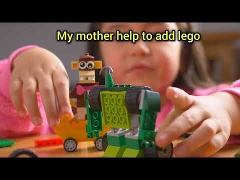 Mom Teaching Child How to Build LEGO | Cute Kids Video