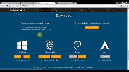 复古游戏前端Emulationstation for Windows教程