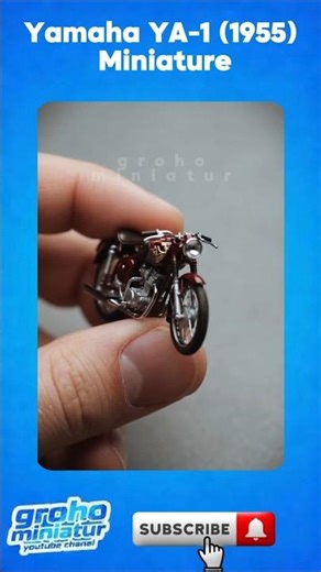 Yamaha YA-1 (1955) Miniature | Ultra Realistic First Yamaha Motorcycle Model