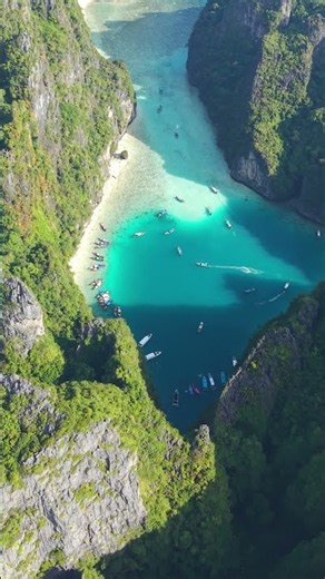 Thailand's Most Filmed Beach Looks Even Better in Person #mayabay #travel #nature