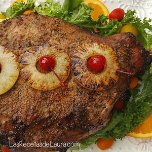 Pierna de Cerdo al Horno Mechada