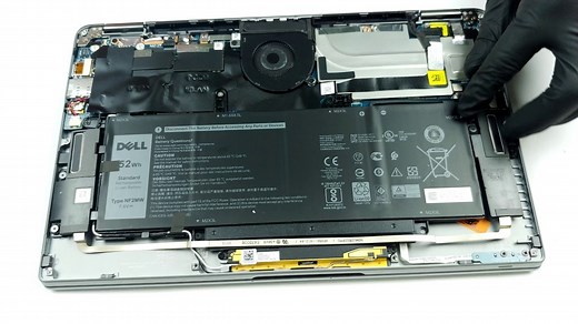 Inside Dell Latitude 14 9410 2-in-1 - disassembly and upgrade options