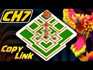 New! Capital Hall 7 Base Layout Copy Link!! | Capital Peak (CH7) Base, Clan Capital, Clash of Clans