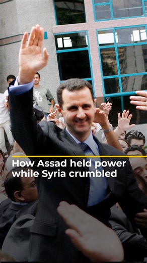 For over two decades, Bashar al-Assad ruled Syria. Al Jazeera’s Saba Al-Kasim looks at how he used violence, and the help of Iran and Russia, to hold power ⤵️ | Al Jazeera English