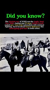 The Shortest War of WWII The Anglo Iraqi Conflict | History Decoded