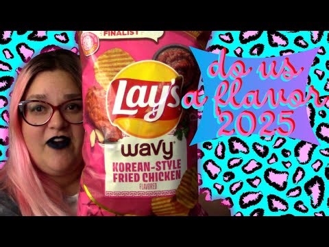 LAY'S DO US A FLAVOR 2025! Potato Chip Taste Test - Elyse Explosion