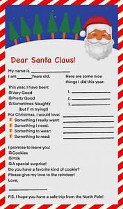 Dear Santa Letter Writing - Kids Festival Fun,north Pole Mail, Christmas Letters and Activity. - Etsy