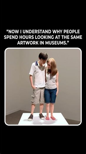 What’s this Ron Mueck saying?