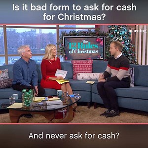 132K views · 232 reactions | Is it ever ok to ask for cash for Christmas? Etiquette expert William Hanson is on hand with advice on the 'right and proper' way to go about things! | This Morning | Facebook