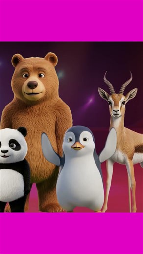 Zoo Animals Dance Song in Zootopia | Zoo Dance | Let’s Go To The Zoo | #shorts | №3