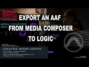 Export an AAF from Media Composer 2024