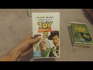 My Pixar VHS Collection