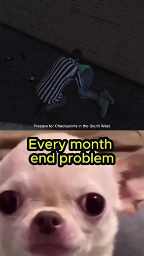 Every month end problem #gta